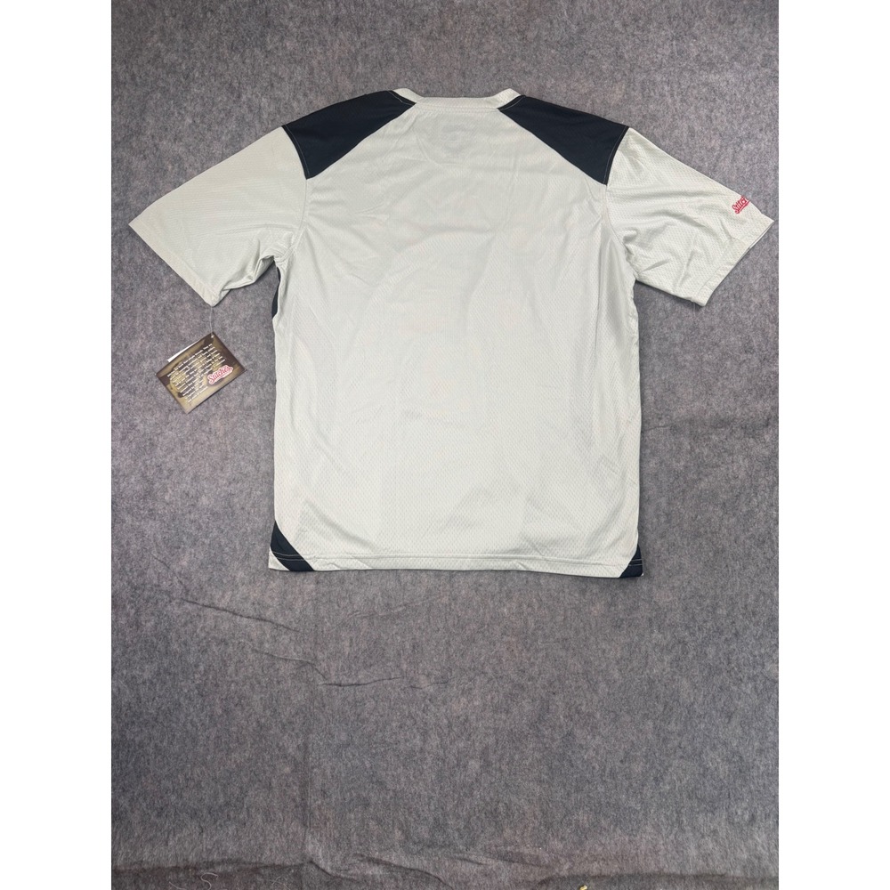 Stitches San Francisco Giants Jersey Men L Grey Polyester MLB Baseball Shirt NEW - Picture 8 of 12